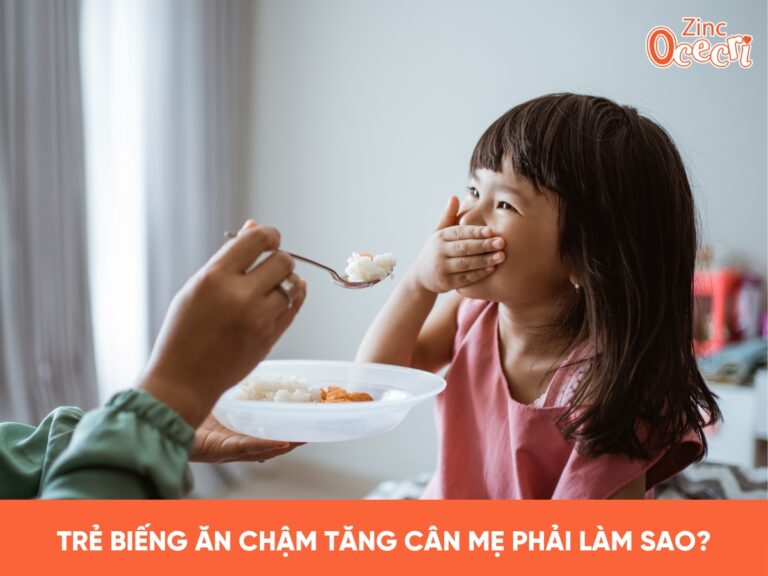 Trẻ biếng ăn chậm tăng cân mẹ phải làm sao