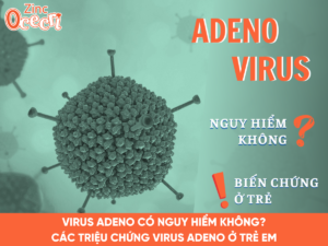 Virus adeno có nguy hiểm không? Các triệu chứng virus adeno ở trẻ em